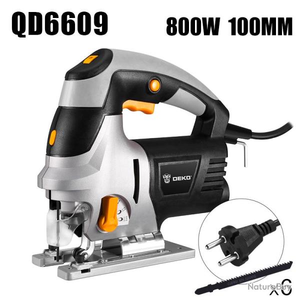Scie Sauteuse Pro 1050W  Guidage Laser LED -QD6609 20260729082506
