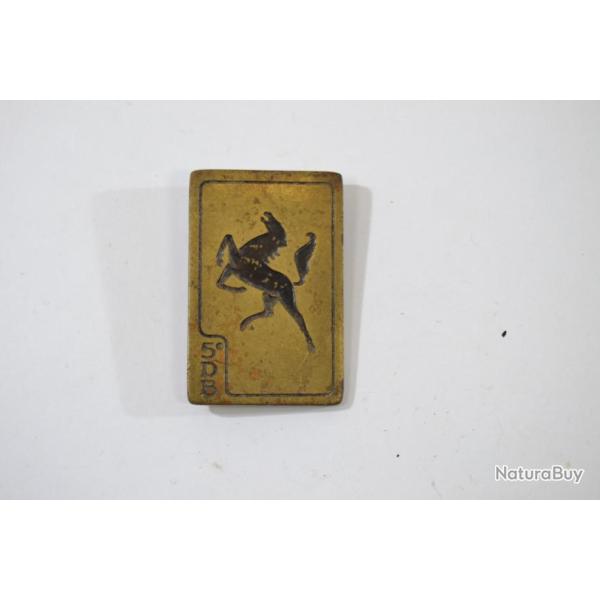 Insigne  5e DB Division Blind�e, peint, fabrication Allemande