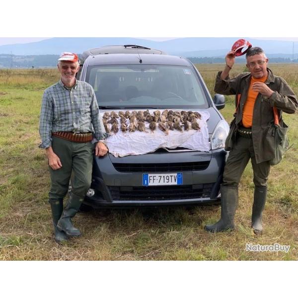 S�jour chasse de la caille en Bosnie