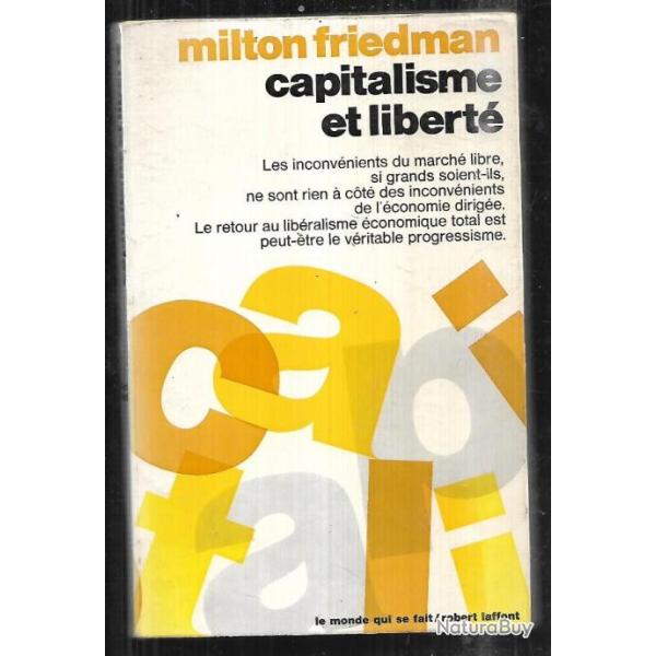capitalisme et libert de milton friedman
