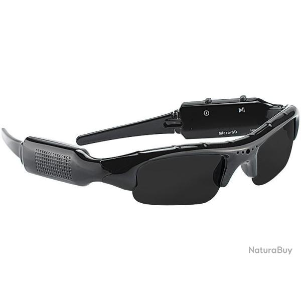 Camra vido lunettes de soleil - LIVRAISON GRATUITE