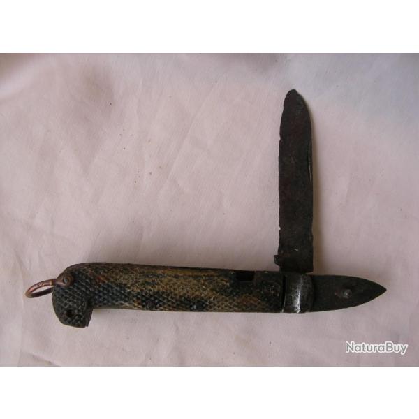 WW1/2 ANGLETERRE COUTEAU MULTI-FONCTION PARA ET TROUPES TROUVAILLE TERRAIN