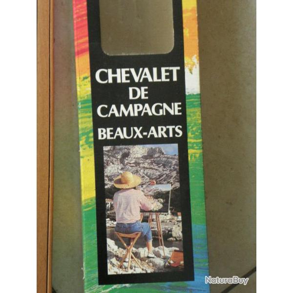 chevalet de campange beaux-arts longueur monte 1,90 pebeo comme neuf