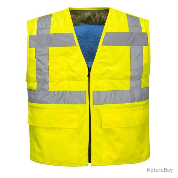 Gilet rafra�chissant HV Haute Visibilit�, Portwest Orange S/M