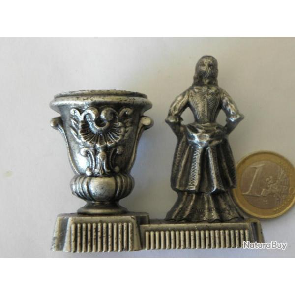 vintage petit bougeoir avec grattoir pour les allumettes