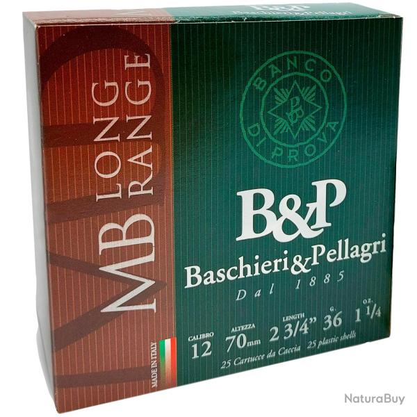 12/70, MB long range (36gr-3,1mm) (Calibre: 12/70)
