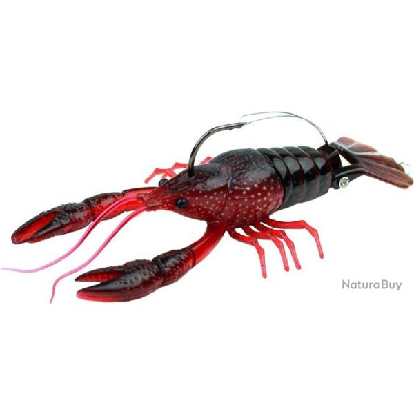Leurre Clackin Crayfish River2sea 130mm Rouge