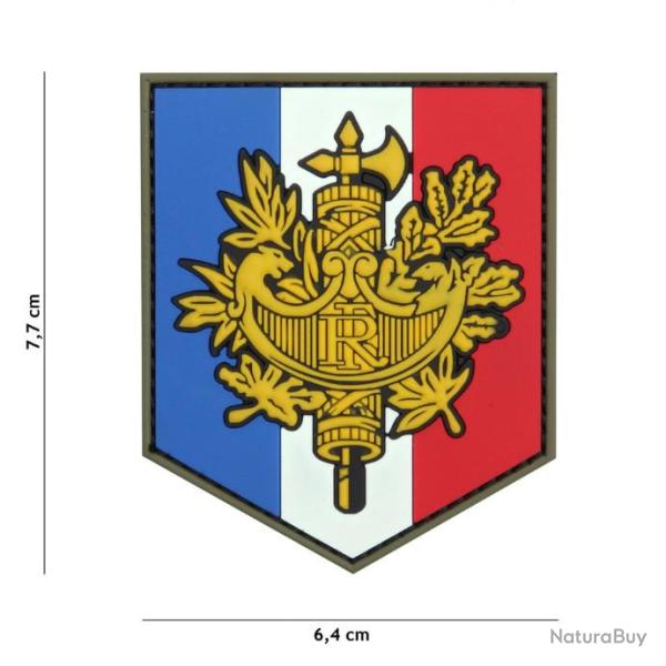 PATCH 3D PVC DRAPEAU FRANCE Rep Fr