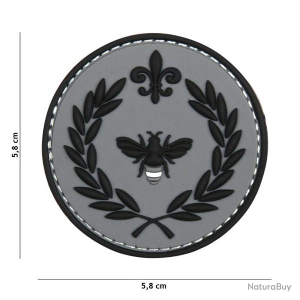PATCH 3D PVC ABEILLE NAPOLEON GRIS