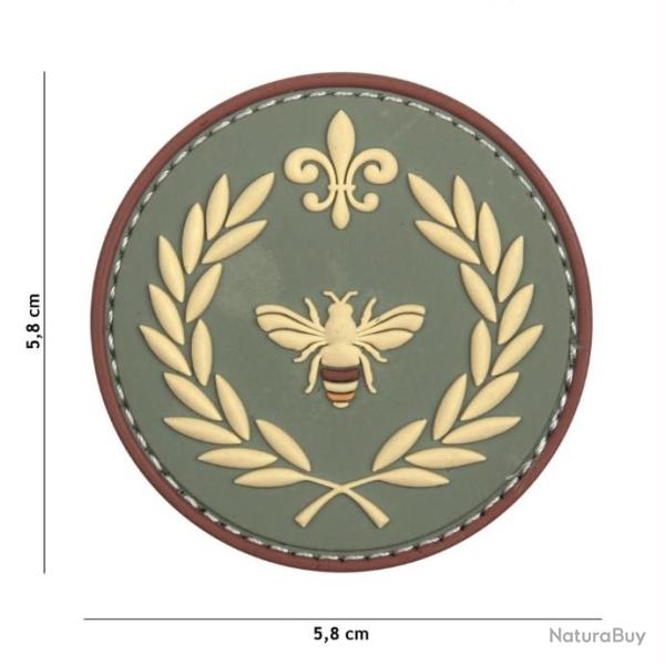 PATCH 3D PVC NAPOLEON BEE VERT