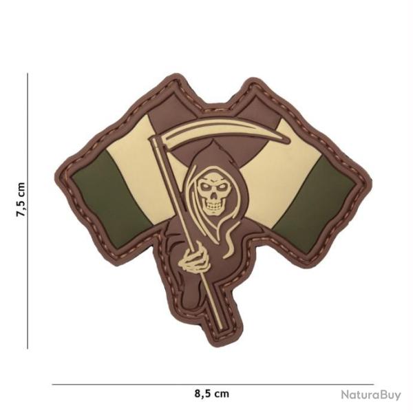 PATCH 3D PVC FRANCE REAPER VERT