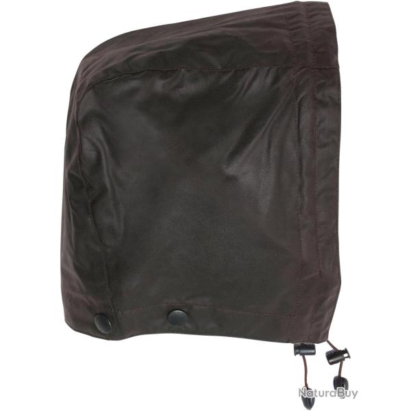 Capuche coton huil (Couleur: Marron Rustic)