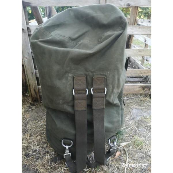 Sac � dos Allemand uni gris souris occasion 80L biker motard rando