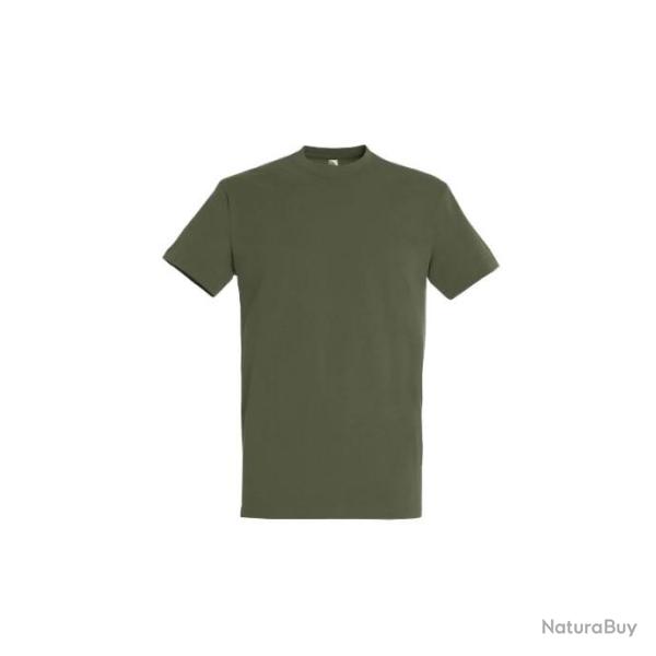 Tee-shirt Army vert arme (100% coton)