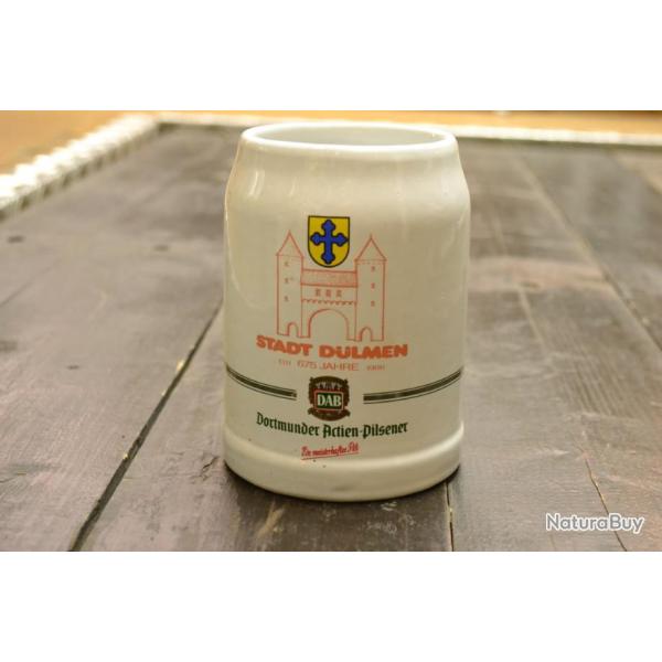 Chope � bi�re Stadt Dulmen 1311-1986 675 Jahre Dortmunder Actien-Dilsener, DAB