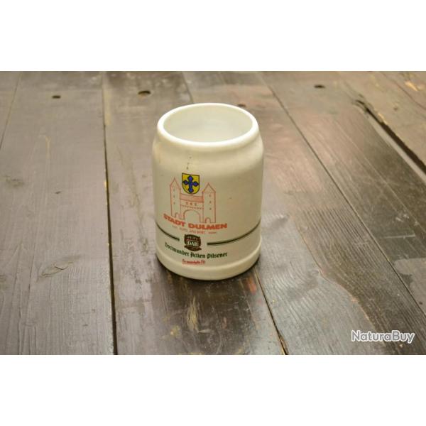 Chope � bi�re DAB Stadt Dulmen 1311-1986 675 Jahre Dortmunder Actien-Dilsener