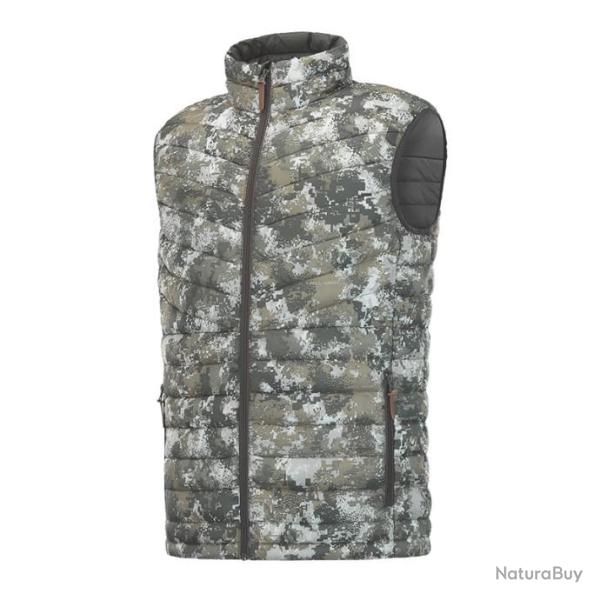 Gilet Stagunt Teva light vest green pixel - Isolation SORONA pour une chaleur maximale