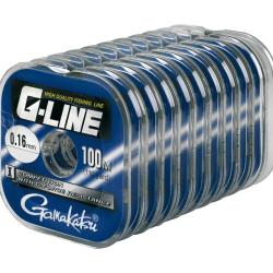 Nylon G-line comp&eacute;tition Gamakatsu 100m 0.12mm / 1.33kg