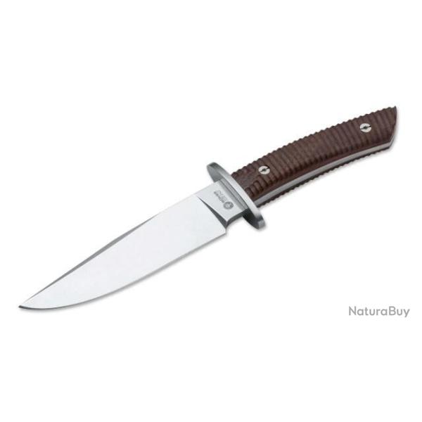 Couteau de chasse lame fixe Boker Arbolito Esculta Ebony