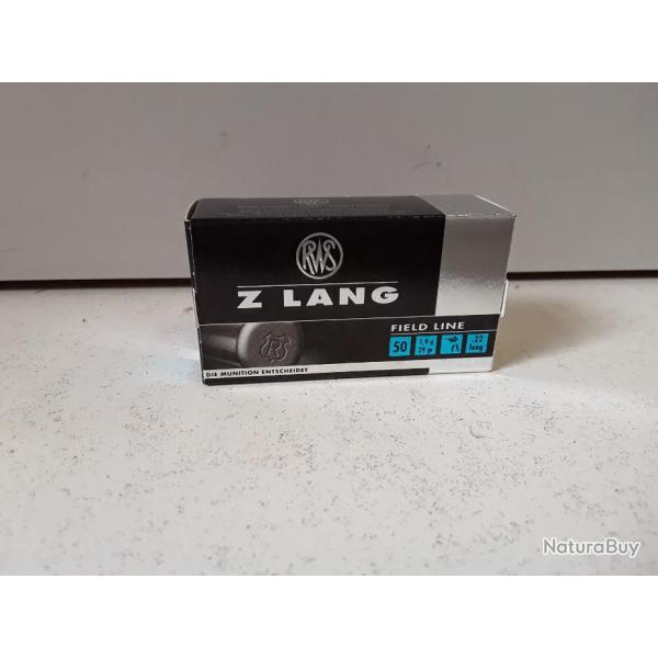 UNE BOITE  DE 50 BALLES RWS Z LANG CAL 22LR