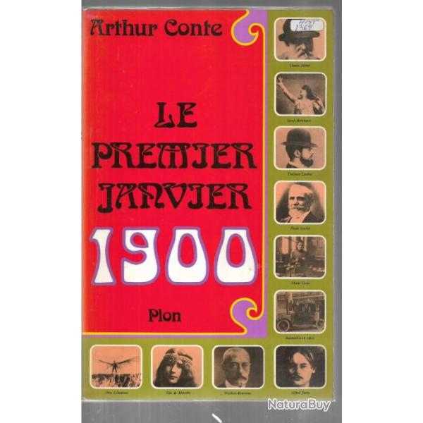 le premier janvier 1900 d'arthur conte e.o. lautrec, mistingett, jaur�s, curie