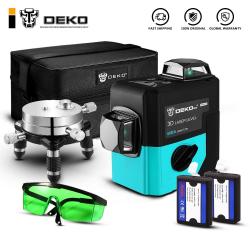 Niveau Laser Rotatif 360 Auto Nivelant 3D 12 Lignes 3D-LL12-HVG SET1 20260729082506