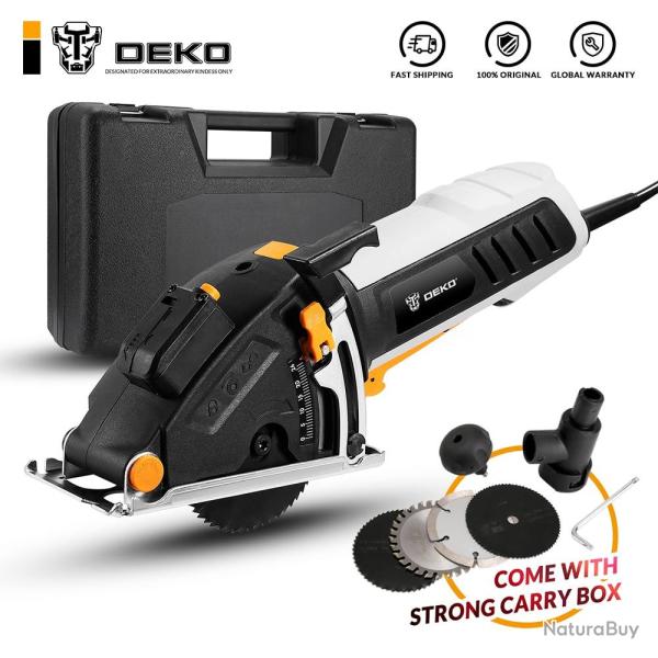 Mini Scie Circulaire Pro laser 4200t/mn en Box-QD6905LR 20260729082506