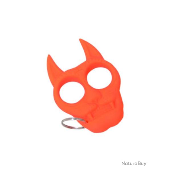 Poing Americain en Polym�re Incassable et Discret T�te de Chat