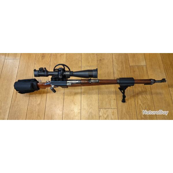 Rails picatinny 20 mm court pour fusil Schmidt Rubin 1889