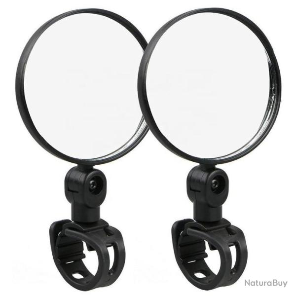 1 R�troviseur Pivotable Pour V�lo Sangle Silicone NEUF