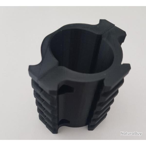 Triple rails picatinny 20 mm court pour fusil Schmidt Rubin