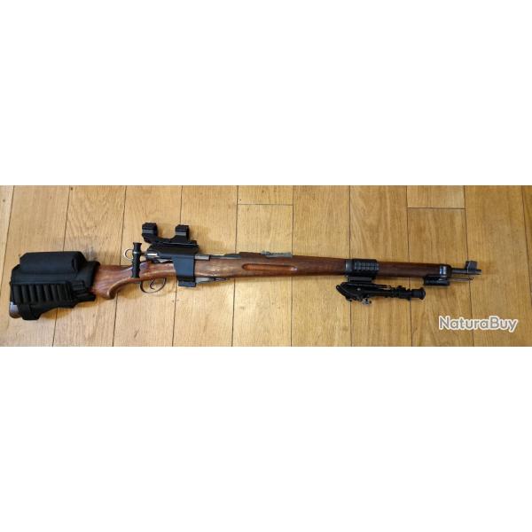 Triple rails picatinny 20 mm court pour fusil Schmidt Rubin tout mod�le