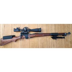 Triple rails picatinny 20 mm long pour fusil Schmidt Rubin tout mod&egrave;le