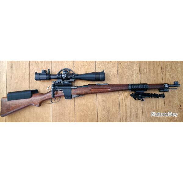 Triple rails picatinny 20 mm long pour fusil Schmidt Rubin tout mod�le