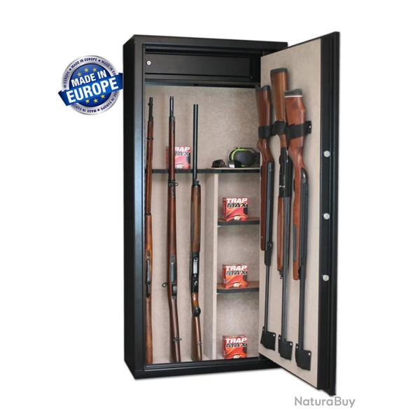 Armoire forte Infac Classic CT14 modulable / 11-14 armes-Serrure-electronique