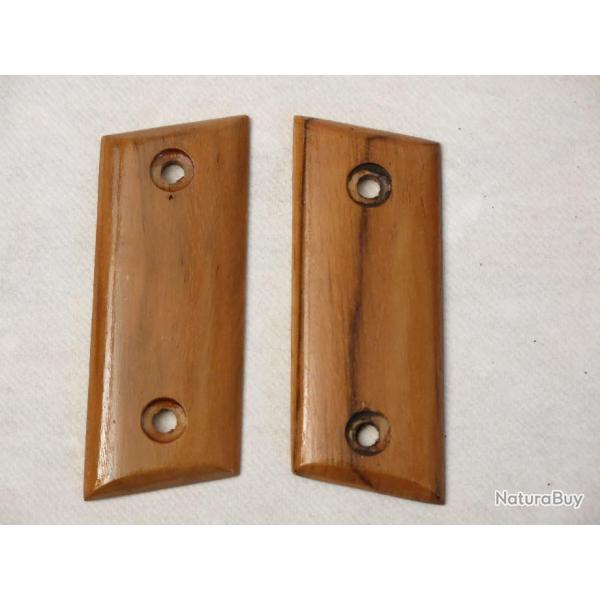 Paire de plaquettes bois pour FM CHAUCHAT