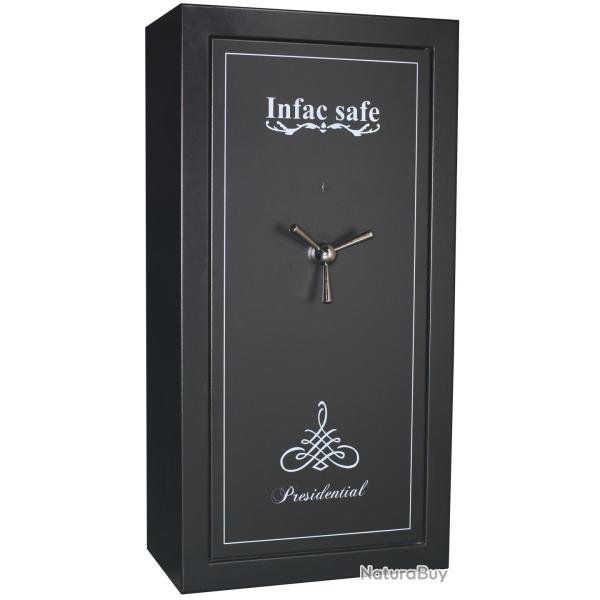 Armoire forte Infac Presidential PT23 modulable / 16-23 armes-Serrure-a-cle