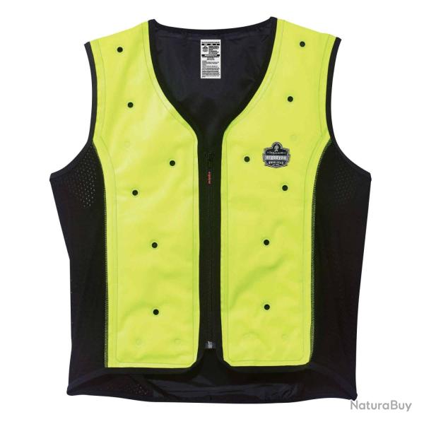 Gilet Premium Dry Evaporative Cooling 6685. Ergodyne Jaune