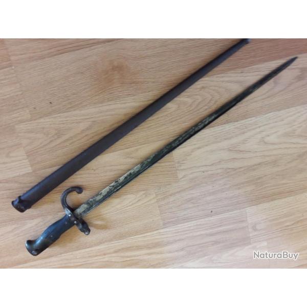 Baionnette Gras au mm No,Tulle fevrier 1884.