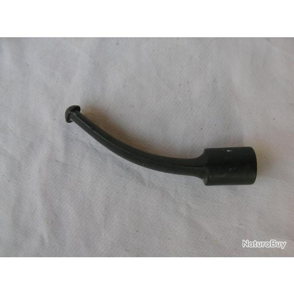 WW1 TUYAU DE PIPE CIVILE NOIRE POUR TRANCHES EPOQUE PREMIRE GUERRE MONDIALE 8,5 CM