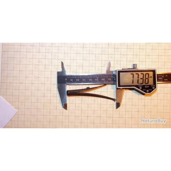 Ressort de platine  �  Silex ou autres  19 �m    ressort, n�93 . L.7737