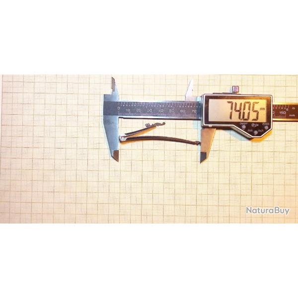 Ressort de pistolet de platine � balancelle ou chainette , N�92 L.74.05