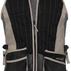 Gilet de tir ball-trap noir/beige EVO PERCUSSION-XXL
