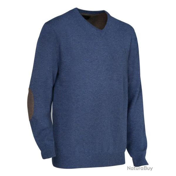 Pull Homme Club Interchasse Weslon Bleu