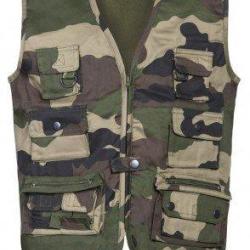 Gilet enfant camouflage Reporter PERCUSSION
