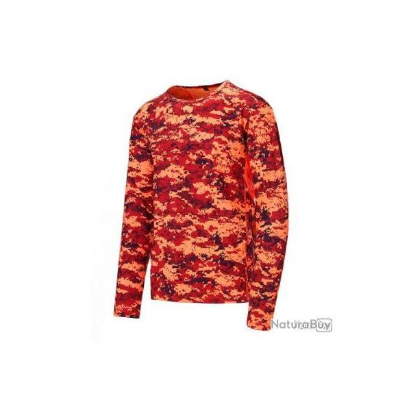 TEE-SHIRT MANCHES LONGUES STAGUNT ORSET PIXEL