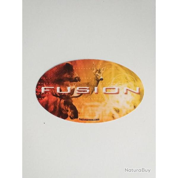 Vends trs joli autocollant FUSION