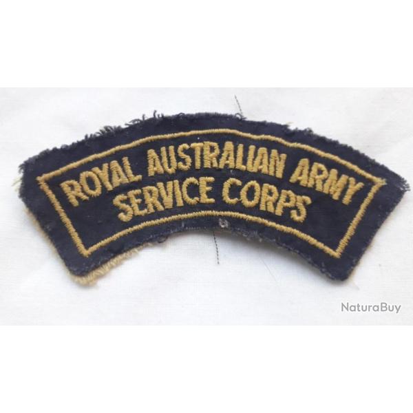 AS978 Title "royal austrlian army service corps"
