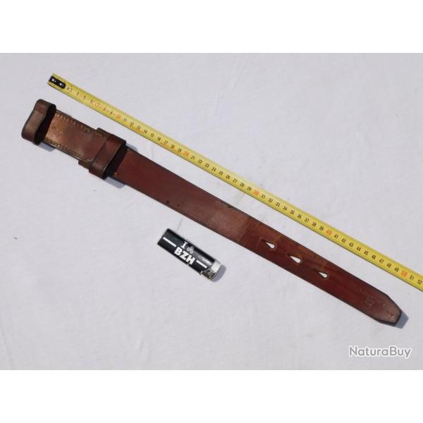 BELLE SANGLE CUIR ALLEMAGNE 1941 par  WALDOW - LAUTNER PRAG - NON IDENTIFIEE ??