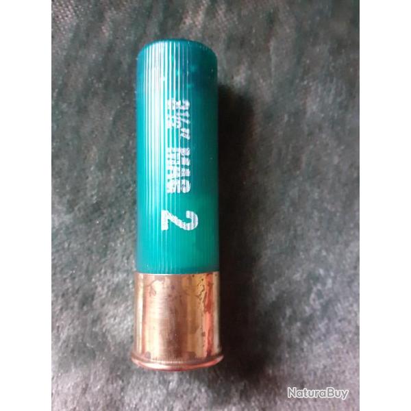 1 cartouche REMINGTON usa plastique  cal.10 magnum  plb no 2